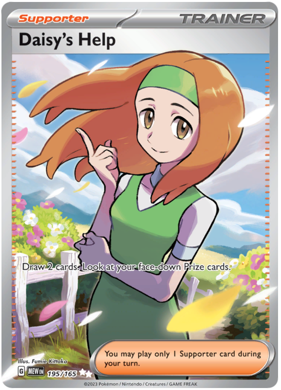 Pokemon TCG: Pokemon 151 English - Daisy's Help 195/165