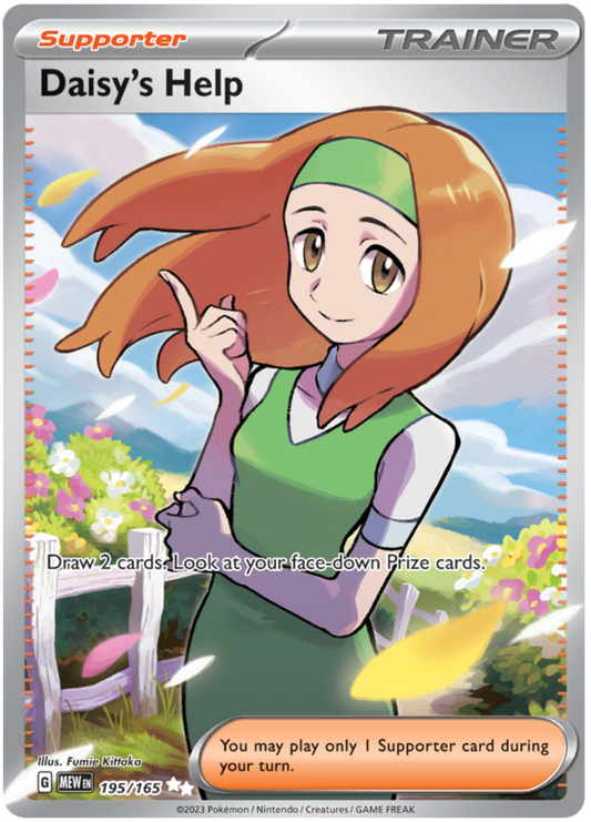 Pokemon TCG: Pokemon 151 English - Daisy's Help 195/165