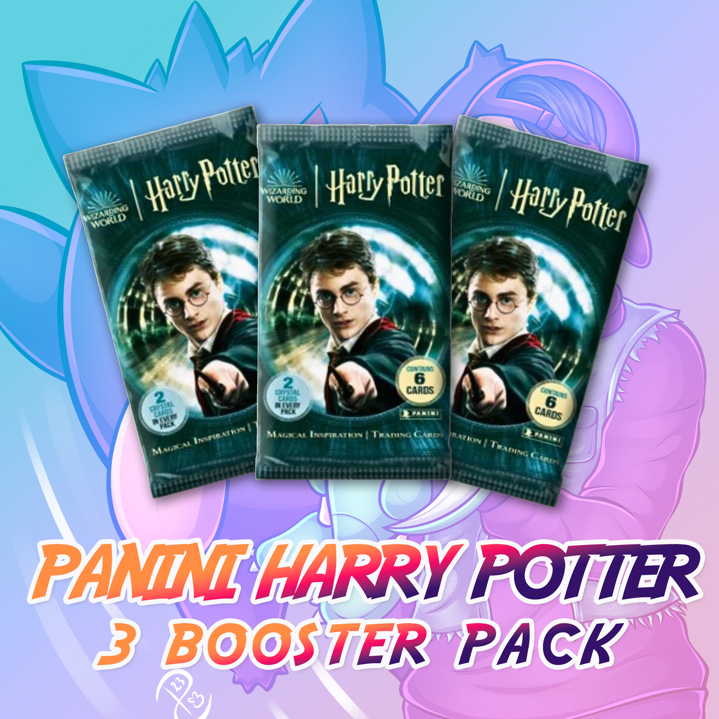 Panini: 2024 Panini Harry Potter Magical Inspiration 3 Booster Packs