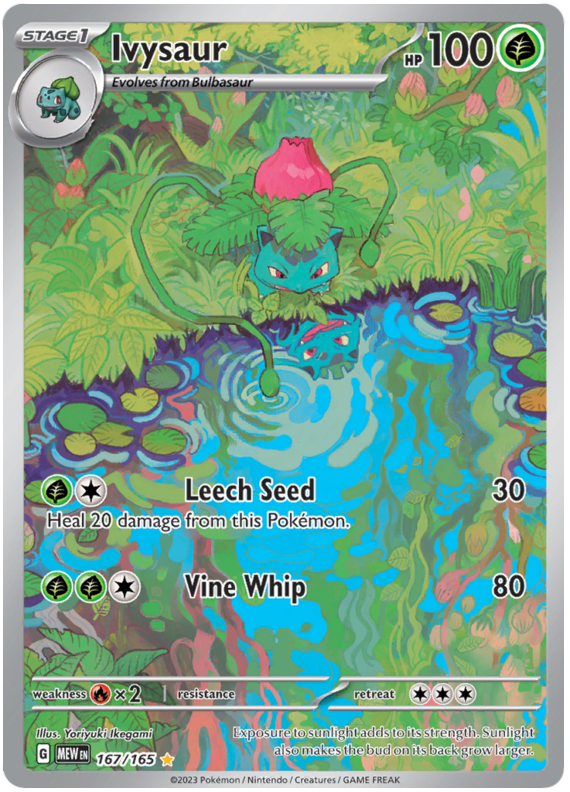 Pokemon TCG: Pokemon 151 English - Ivysaur 167/165