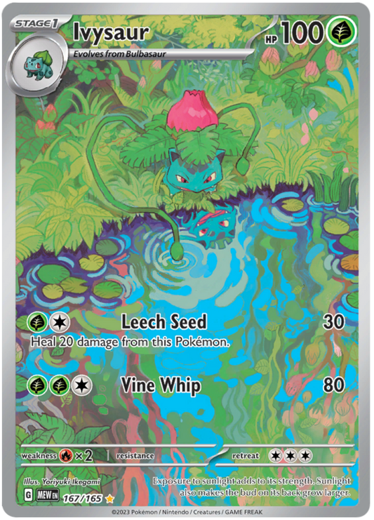 Pokemon TCG: Pokemon 151 English - Ivysaur 167/165