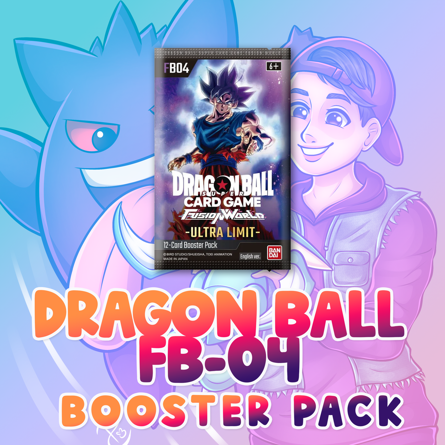 Dragon Ball Super: FB-04 Ultra Limit Booster Pack (English)