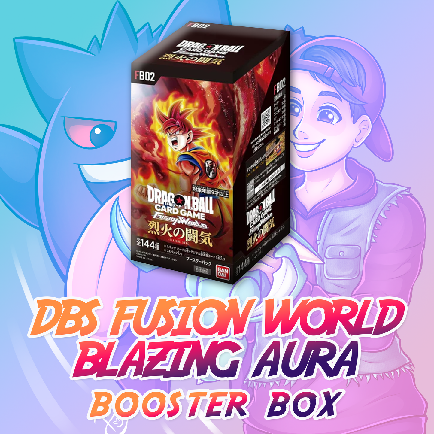 Dragon Ball Super: Fusion World FB-02 Booster Box (24 packs)