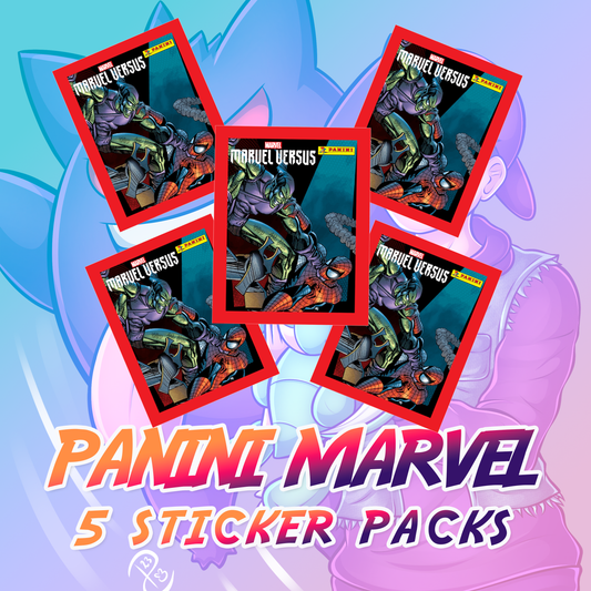 Panini: Marvel Sticker & Card 5 Booster Bundle