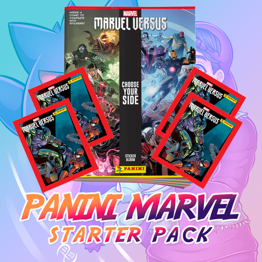 Panini: Marvel Sticker Collection Starter Pack (1 Album + 4 Sticker/Card Packs)