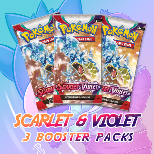 Pokemon TCG: Scarlet & Violet Booster Bundles (3 Packs)