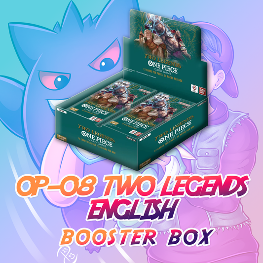 One Piece OP-08 English  - Two Legends Booster Box (24 packs)